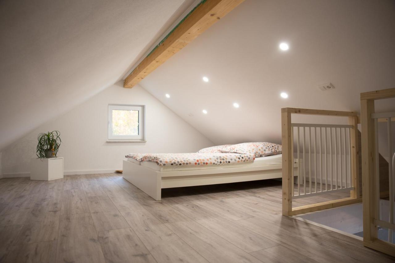 Moderne Neubau-Wohnung Mit Kamin Und 35Qm Dachterrasse Trossingen Exterior photo